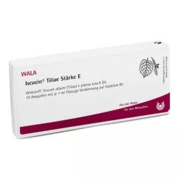 ISCUCIN tiliae jačina E ampule, 10x1 ml