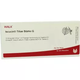 ISCUCIN tiliae jačina G ampule, 10x1 ml