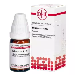 TUBOCURARE D 12 tableta, 80 kom