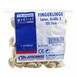 FINGERLING OP Latex veličina 2 u rolama, 100 komada