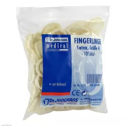 FINGERLING OP Latex veličina 4 u rolama, 100 komada