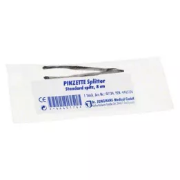 PINZETTE Iver šiljast 8 cm, 1 kom