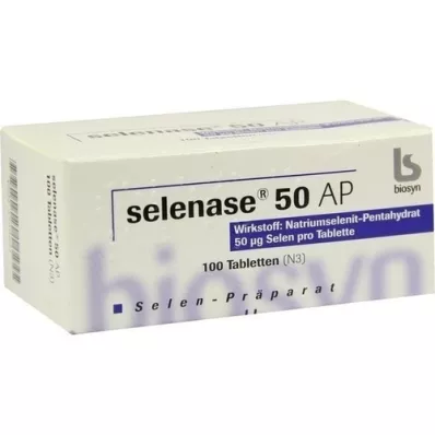 SELENASE 50 AP tableta, 100 kom