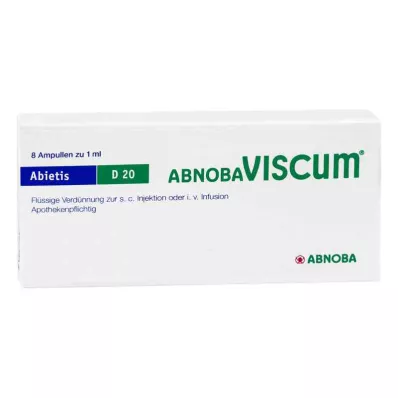 ABNOBAVISCUM Abietis D 20 ampula, 8 kom