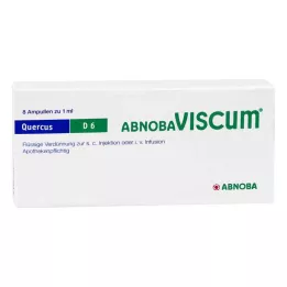 ABNOBAVISCUM Quercus D 6 ampula, 8 kom