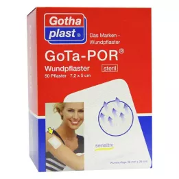 GOTA-POR Flaster za rane 5x7,2 cm sterilni, 50 komada