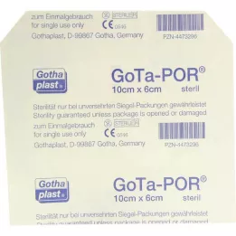 GOTA-POR Flaster za rane sterilni 60x100 mm, 1 kom