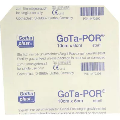 GOTA-POR Flaster za rane sterilni 60x100 mm, 1 kom GOTA-POR Flaster za rane sterilni 60x100 mm, 1 kom