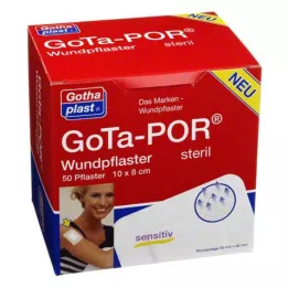 GOTA-POR Flaster za rane sterilni 80x100 mm, 50 kom