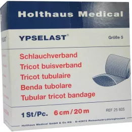 SCHLAUCHVERBAND Ypselast veličina 5 20 m bijela, 1 kom