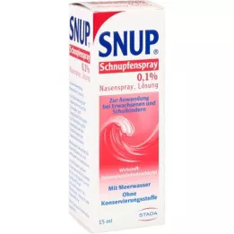 SNUP Sprej protiv prehlade 0,1% sprej za nos, 15 ml