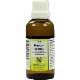 MERCURIUS CYANATUS K Complex No.67 Razrjeđenje, 50 ml