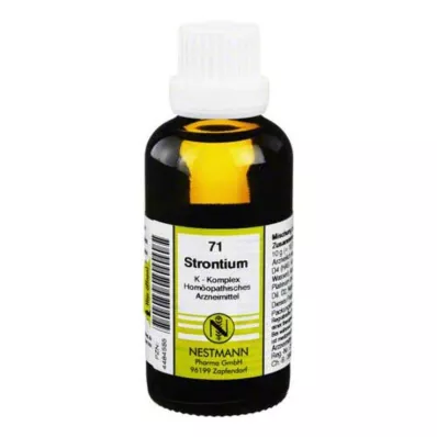 STRONTIUM K Complex No.71 Razrjeđenje, 50 ml STRONTIUM K Complex No.71 Razrjeđenje, 50 ml