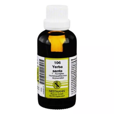 YERBA SANTA F Complex No.106 Razrjeđenje, 50 ml YERBA SANTA F Complex No.106 Razrjeđenje, 50 ml