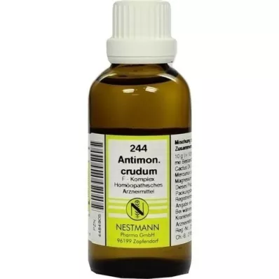 ANTIMONIUM CRUDUM F Complex No.244 Razrjeđenje, 50 ml