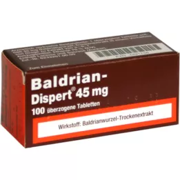 BALDRIAN DISPERT 45 mg obložene tablete, 100 kom