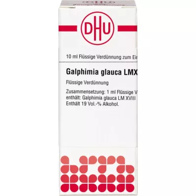 GALPHIMIA GLAUCA LM XVIII Razrjeđenje, 10 ml