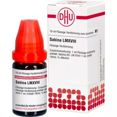 SABINA LM XVIII Razrjeđenje, 10 ml