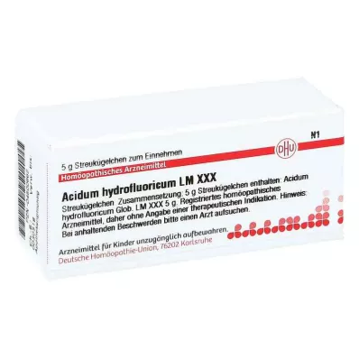 ACIDUM HYDROFLUORICUM LM XXX Globule, 5 g