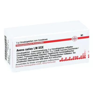 DHU LM Avena sativa XXX Globule, 5 g DHU LM Avena sativa XXX Globule, 5 g