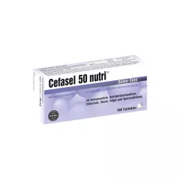 CEFASEL 50 nutri selen tabs, 100 kom