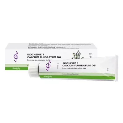 Biokemija 1 Calcium fluoratum D 6 krema, 100 ml Biokemija 1 Calcium fluoratum D 6 krema, 100 ml