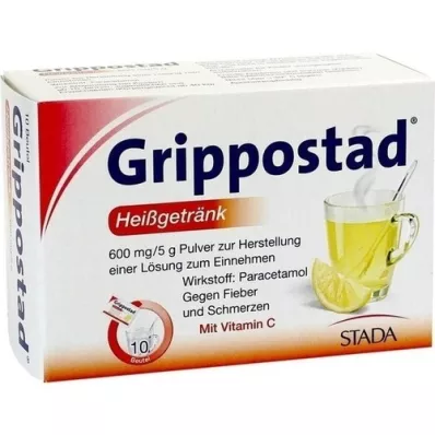 GRIPPOSTAD Topli napitak u prahu, 10 kom