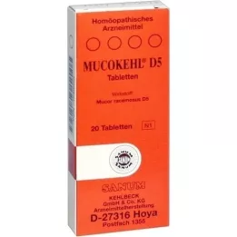 MUCOKEHL Tablete D 5, 20 kom