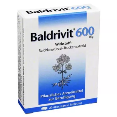 BALDRIVIT 600 mg obložene tablete, 20 kom BALDRIVIT 600 mg obložene tablete, 20 kom