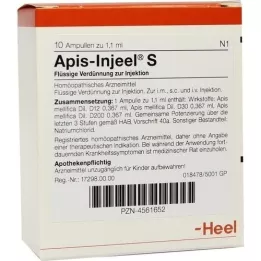 APIS INJEEL S ampule, 10 kom