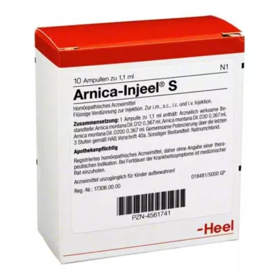 ARNICA INJEEL S ampule, 10 kom ARNICA INJEEL S ampule, 10 kom
