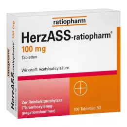 HERZASS-ratiopharm 100 mg tablete, 100 kom