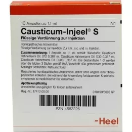 CAUSTICUM INJEEL S ampule, 10 kom