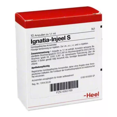 IGNATIA INJEEL S ampule, 10 kom