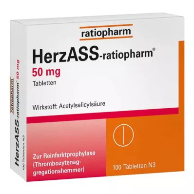 HERZASS-ratiopharm 50 mg tablete, 100 kom