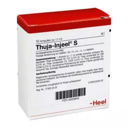 THUJA INJEEL S ampule, 10 kom