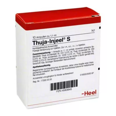 THUJA INJEEL S ampule, 10 kom THUJA INJEEL S ampule, 10 kom