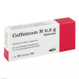 COFFEINUM N 0,2 g tablete, 20 kom