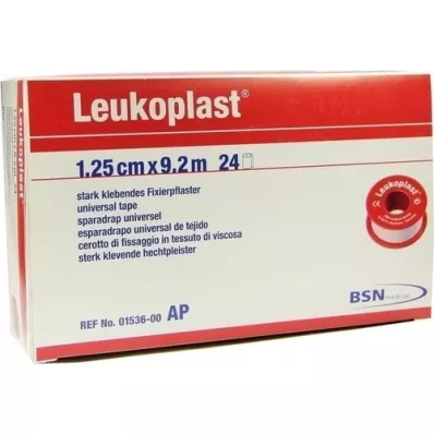 LEUKOPLAST 1,25 cmx9,2 m, 24 kom