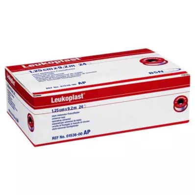 LEUKOPLAST 1,25 cmx9,2 m, 24 kom
