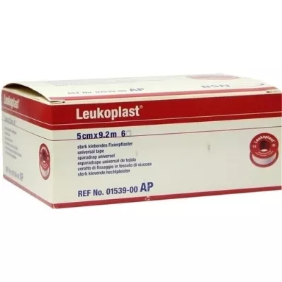 LEUKOPLAST 5 cmx9,2 m, 6 kom