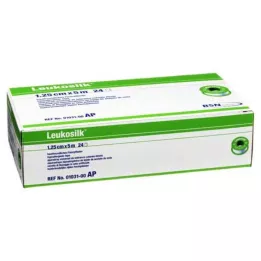 LEUKOSILK 1,25 cmx5 m, 24 kom