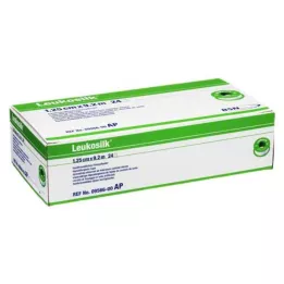 LEUKOSILK 1,25 cmx9,2 m, 24 kom