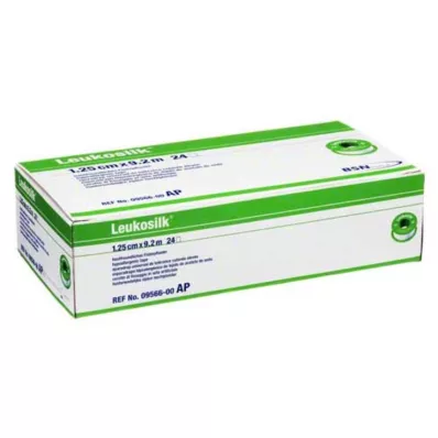 LEUKOSILK 1,25 cmx9,2 m, 24 kom