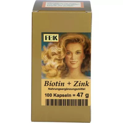 BIOTIN PLUS Cink kapsule za kosu, 100 kom