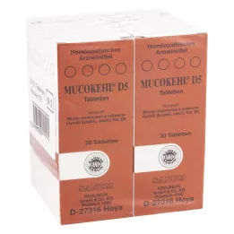 MUCOKEHL Tablete D 5, 10X20 kom