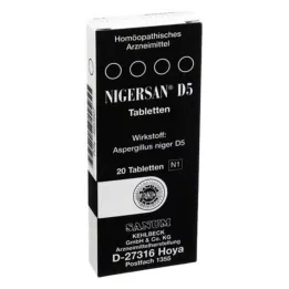 NIGERSAN D 5 tableta, 20 kom