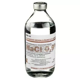 ISOTONISCHE Fiziološka otopina 0,9% Bernburg Inf.-L.Glas, 500 ml