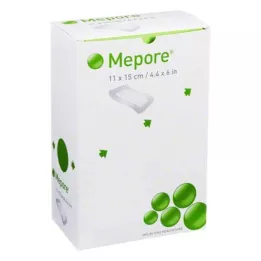 MEPORE Obloga za rane sterilna 11x15 cm, 40 kom