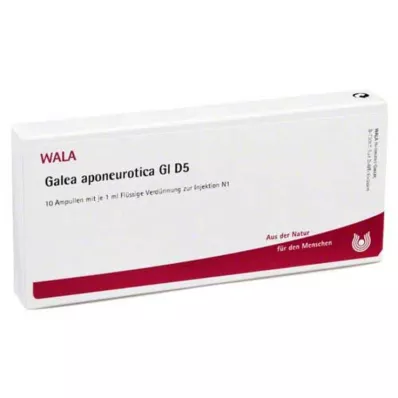 GALEA aponeurotica GL D 5 ampula, 10X1 ml